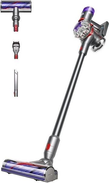 Вертикальный пылесос Dyson V8 (SV25)  Silver/nickel (серебро/никель) (вилка ЕАС)