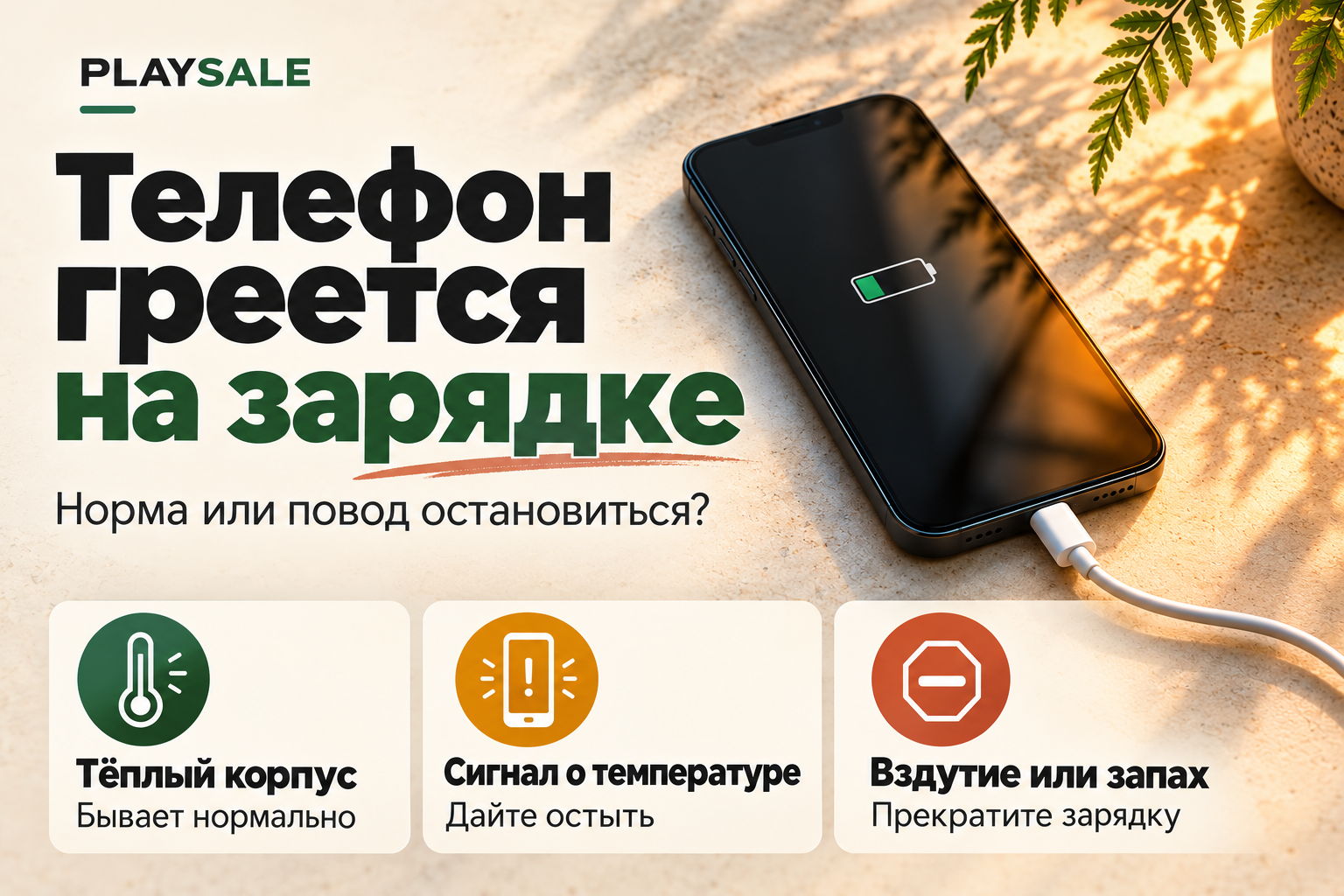 Телефон греется на зарядке: что нормально, а когда пора остановиться
