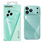 Пластиковая накладка Genuine совместимая с iPhone 18 Pro Max/17 Pro Max зеленая