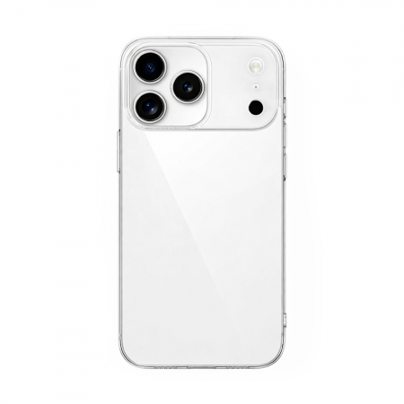 Силиконовая накладка WIWU iShield One совместимая с iPhone 17 Pro прозрачная - фото 2