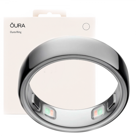 Умное кольцо Oura Ring 5 - Silver (Серебро) Size 10