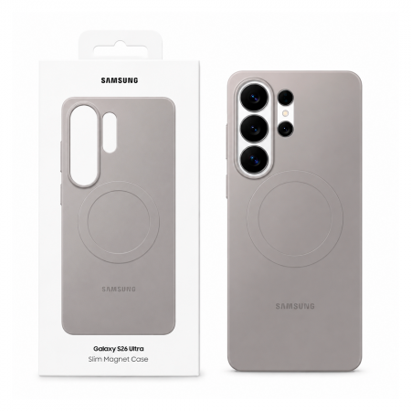 Чехол-накладка Samsung Slim Magnet Case S26 Ultra (EF-SS948) серый