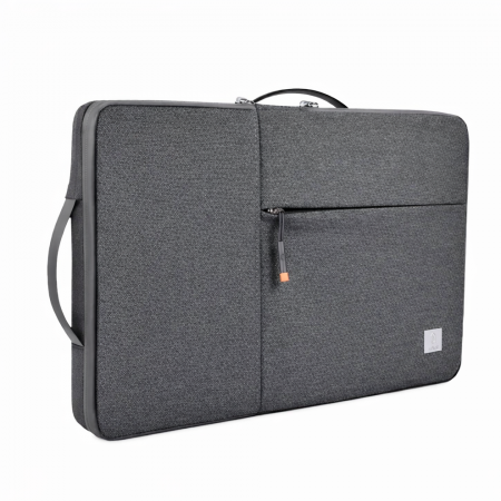 Сумка для ноутбука WiWU Alpha Double Layer Slever 15,4"16" серая