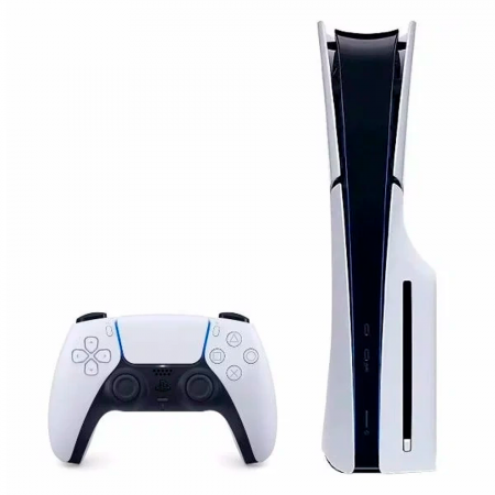 Игровая приставка Sony PlayStation 5 Slim (CFI-2118) 1Tb с дисководом, без игр, белый (EAC Вилка) (Rev2)