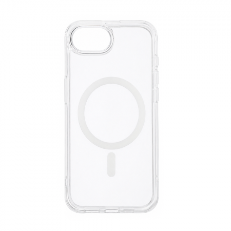 Противоударная накладка Cabal Premium Clear Case c MagSafe для Apple iPhone 17е прозрачная - фото 3