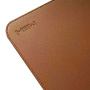 Коврик для компьютерной мыши MIIIW Oversized Leather Cork Mouse Brown (коричневая)