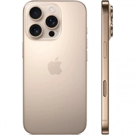 Apple iPhone 16 Pro 256GB Dual-SIM desert titanium (пустынный титан) обмененный, (новый, не активированный, без RuStore) гарантия 1 год - фото 4