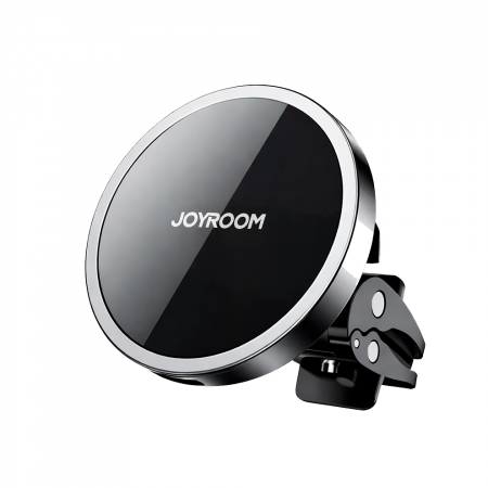 Автомобильный держатель с креплением на панель/стекло Joyroom (JR-ZS240) магнитный с беспроводной зарядкой 15W черный