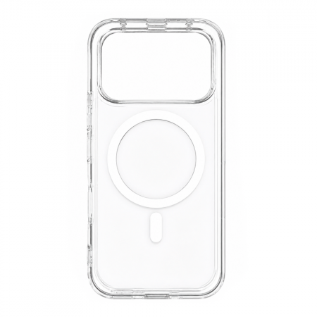 Противоударная накладка Cabal Premium Clear Case c MagSafe для Honor 600 Pro прозрачная - фото 3