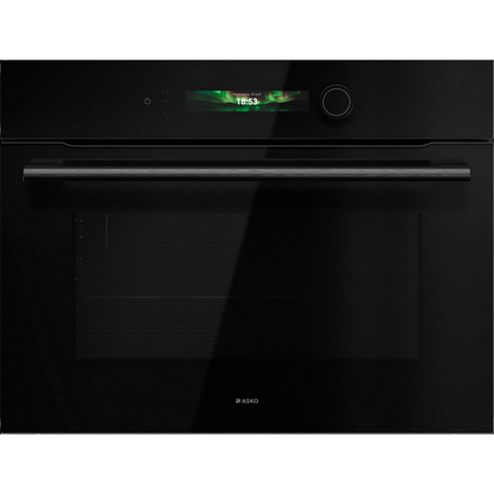 Встраиваемая микроволновая печь ASKO OM54BGH, 45 см, 50 л, черное стекло