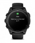 Умные часы Garmin TACTIX 8 47 мм AMOLED Sapphire DLC titanium with black (черные c силиконовым ремешком) (010-03405-00) EAC