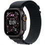 Apple Watch Ultra 3 (2025) GPS + Cellular, 49 мм, корпус из черного титана, ремешок Alpine (L) цвета black (черный) MF0X4
