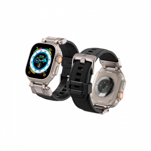 Ремешок Comfort совместимый с Apple Watch (42/44/45/49 mm) черный