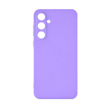 Накладка Silicone Case совместимая с Samsung S25 Plus/S24 Plus лавандовая (SC)
