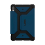 Противоударный чехол-книжка UAG METROPOLIS SE совместимый с Samsung Tab S10+/S9+/S9 FE+ синий 12.4"
