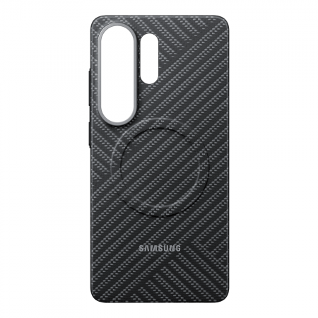 Чехол-накладка Samsung Carbon Magnet Case Galaxy S26 Ultra (EF-KS948) серый - фото 2