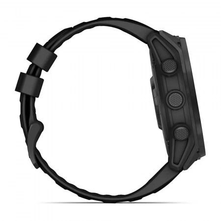 Умные часы Gаrmin ТACTIX 8 51мм Elite Sоlar Sаpрhirе DLC titanium with black silicone band (чеpный титан с черным ремешком) (010-03407-10) - фото 6