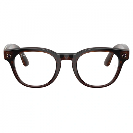 Ray Ban Meta SCRIBER OPTICS (Gen2) S49 RW7002 Transp. Umber  (янтарная оправа/прозрачные линзы) - фото 2