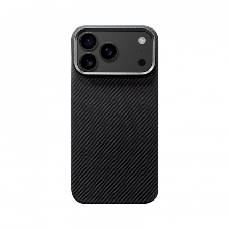Кевларовая накладка Cabal Kevlar Case Ultra-Slim Small Weave совместимый с iPhone 17 Pro Max черный