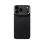Кевларовая накладка Cabal Kevlar Case Ultra-Slim Small Weave совместимый с iPhone 17 Pro Max черный