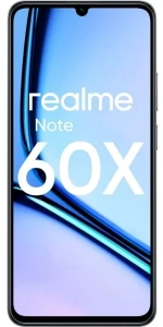 Realme Note 60x 4Gb/128Gb Tiger T612 черный ЕАС