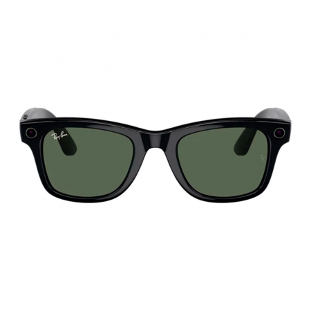 Ray Ban Meta Wayfarer (Gen2) RW4012 Shinny Blac/G15 Green (глянцевая черная рамка/зеленые линзы) L - фото 2