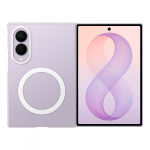 Чехол-накладка+пленка Samsung Clear Magnet Case Galaxy Z Fold8 (EF-CF971) прозрачный