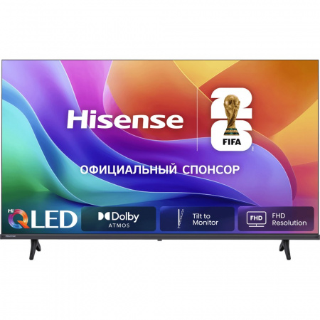 Телевизор Hisense 40" 40A5S RU (2026) FULL HD QLED 60 Гц Smart TV ЕАС (гарантия Hisense)  