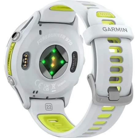 Умные Часы Garmin Forerunner 970 AMOLED титановый с белым ремешком (010-02969-61) (Тайвань) - фото 2