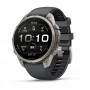Умные Часы Garmin Fenix 9 Pro 47 mm AMOLED Sapphire Titanium with Graphite/black (серый/черный) (010-04336-26)