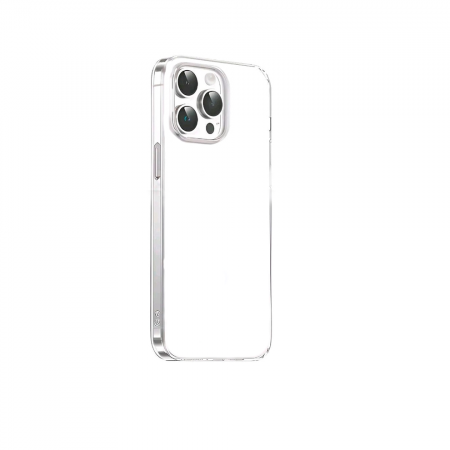 Пластиковая накладка Keephone NON- YELLOWING совместимый с iPhone 16 Pro прозрачная