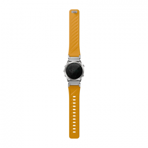 Силиконовый ремешок UNIQ Fluo для Garmin 26 mm (Pale Orange) оранжевый