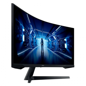 Монитор Samsung 34" Odyssey G5 C34G55TWWI  VA, 165Гц, 1хHDMI, 1хDP AMD FreeSync