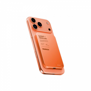 Внешний аккумулятор Momax Q. Mag X с MagSafe 5000 mAh оранжевый CCC