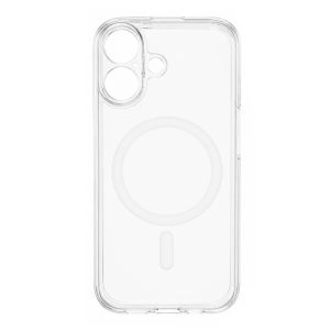 Противоударная накладка Cabal Premium Clear Case c MagSafe для Apple iPhone 17 прозрачная