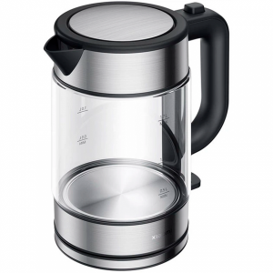 Чайник электрический Ксиаоми Electric Glass Kettle, серебристый