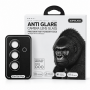 Защитное стекло Gorilla Glass на камеру совместимое с Samsung S26/S26 Plus черное