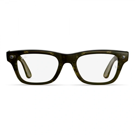 Ray Ban Meta BLAYZER OPTICS (Gen2) S54 RW7001 (темно-оливковая оправа/прозрачные линзы)