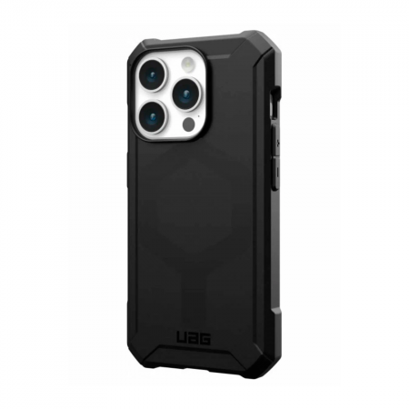 Противоударная накладка UAG Essential Armor MagSafe совместимая с iPhone 15 Pro черная - фото 6