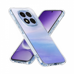 Силиконовая накладка Partner совместимая с Редми Нот 15 Pro 5G прозрачная