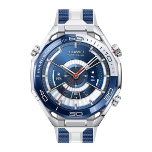 Смарт-часы Huawei Watch Ultimate 2 (MCH-AL00) циркониевый корпус стального цвета (Двухцветный ремешок из фторэластомера+стальной ремешок) РСТ