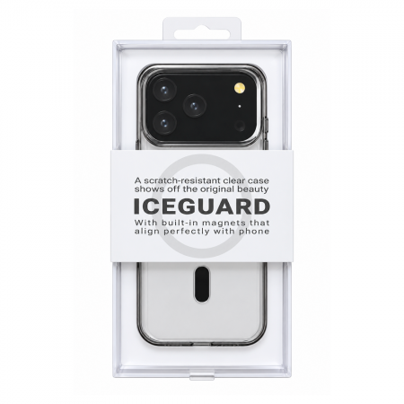 Противоударная накладка KZDOO Iceguard с MagSafe совместимая с iPhone 18 Pro/17 Pro затемненная - фото 4