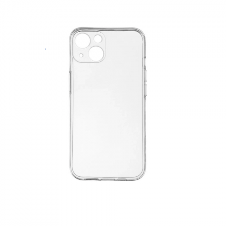 Силиконовая накладка Partner совместимая с iPhone 13/14 прозрачная  - фото 2