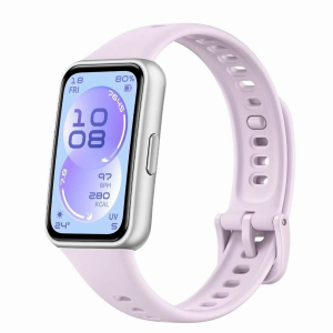 Фитнес-браслет HUAWEI Band 11  (CDY-B19) Сиреневый (серебристый корпус из прочного полимера) EAC