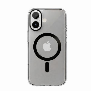 Пластиковая накладка Kzdoo Guardian совместимая с iPhone 16 затемненная