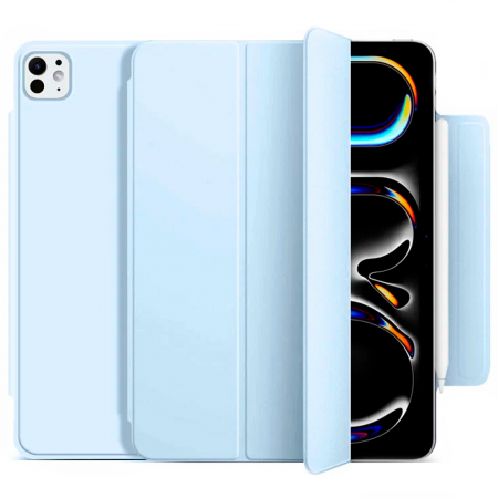 Чехол-книжка Smart Folio совместимая с iPad Pro 13 (2024/2025) голубая