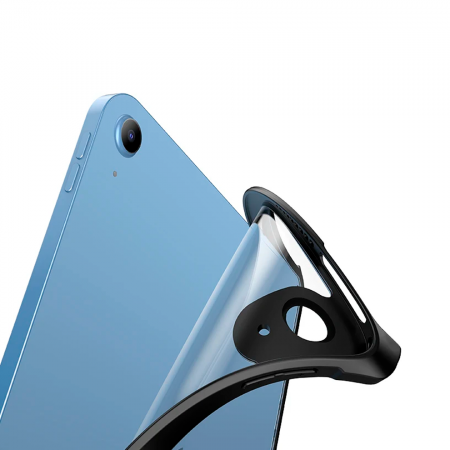 Противоударная накладка Xundd совместимый с iPad Air 13" (2024) прозрачный с черными бортами - фото 4