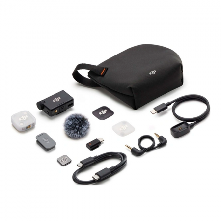 Комплект беспроводного микрофона DJI Mic Mini 2S (1TX + 1RX) Black (черный) EAC - фото 3