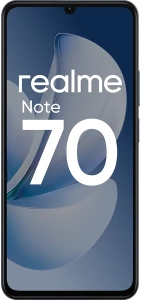 Realme Note 70 6Gb/128Gb Tiger T7250 Черный ЕАС