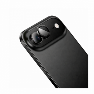 Защитное стекло на камеру WIWU Titan совместимое с iPhone 17 Air Black (черное)